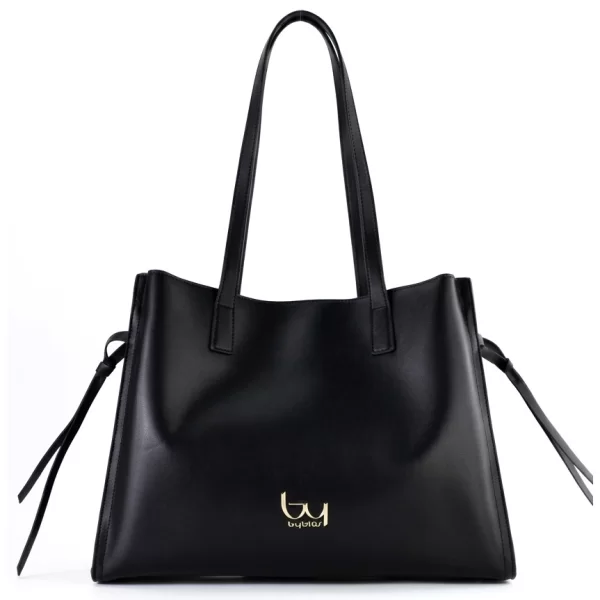 BYBLOS BYBYBLOS μαύρη τσάντα ώμου CALM 96B01