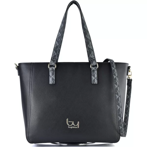 BYBYBLOS μαύρη τσάντα ώμου CHANGE 91B01
