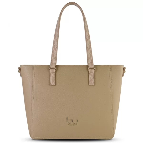 BYBYBLOS μπεζ τσάντα ώμου CHANGE 91B01