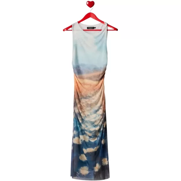 Μίντι φορέματα Desigual VEST_VERMONT 26SWVK28