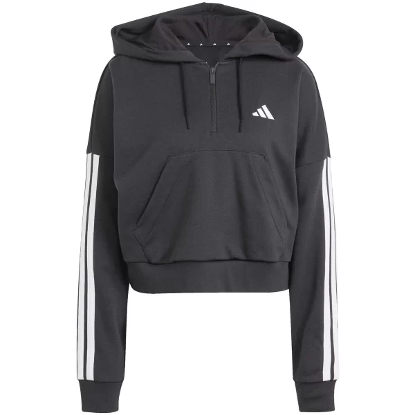 T-shirt με κουκούλα adidas W 3S Ft Qz Hd