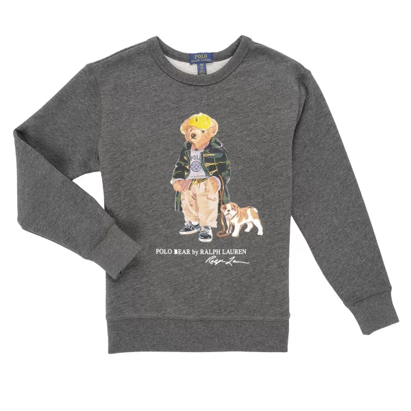 Αθλητικό T-shirt Polo Ralph Lauren BEAR KNIT-SWEATSHIRT