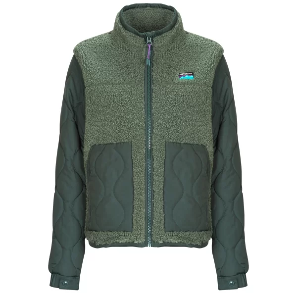 SUPERDRY Fleece Superdry FLEECE HYBRID JACKET