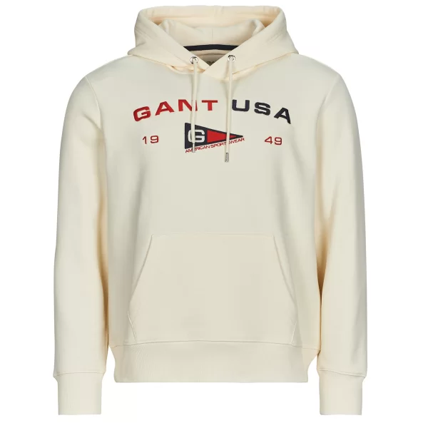 T-shirt με κουκούλα Gant GRAPHIC SWEAT HOODIE