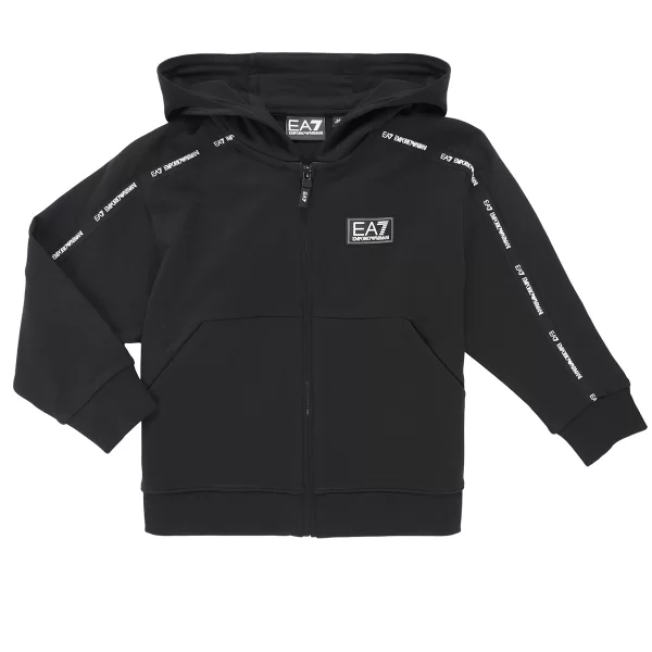 Emporio Armani EA7 T-shirt με κουκούλα Emporio Armani EA7 TRAIN LOGO SERIES HD FZ COFT TAPE