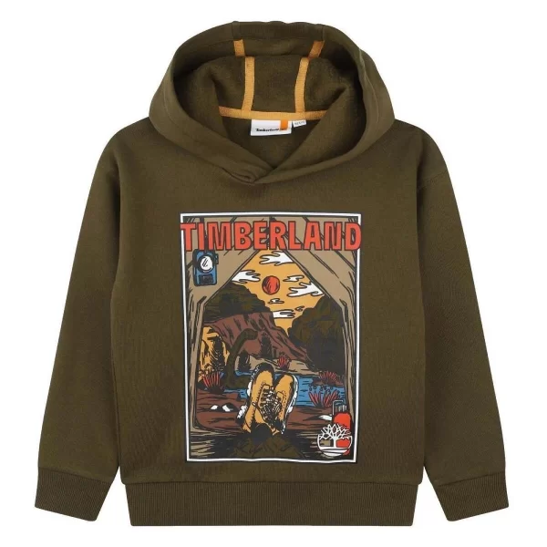 T-shirt με κουκούλα Timberland T60314/64J