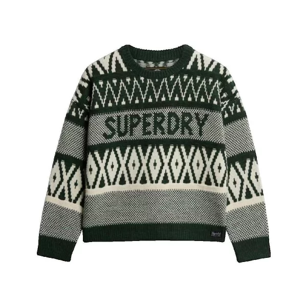 Πουλόβερ Superdry Branded Pattern