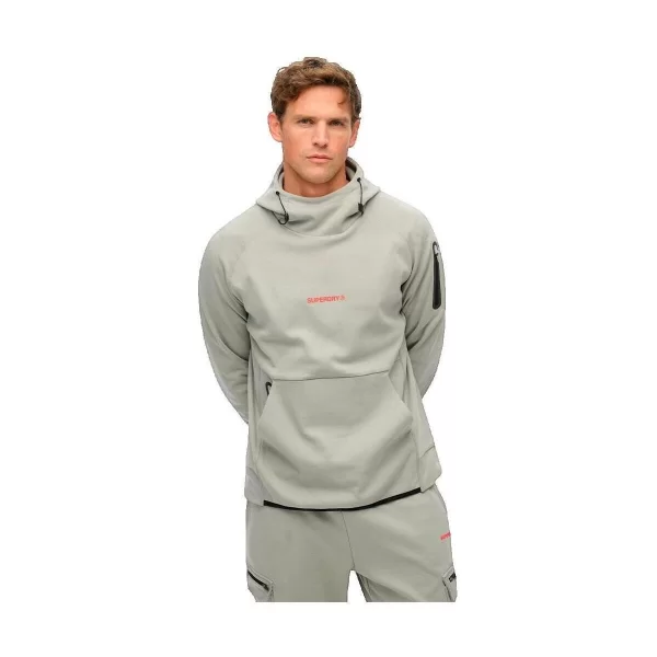 T-shirt με κουκούλα Superdry Tech