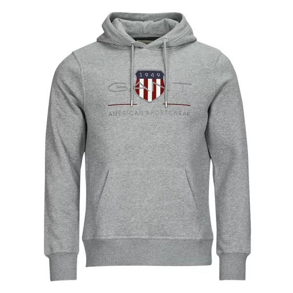 T-shirt με κουκούλα Gant REG SHIELD HOODIE