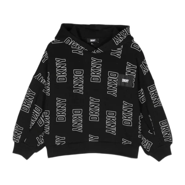 T-shirt με κουκούλα Dkny D35T13 M41