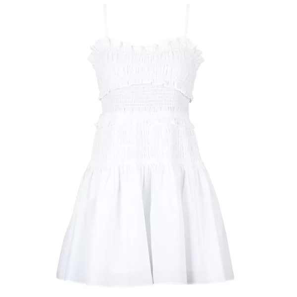 Michael Michael Kors Κοντά Φορέματα MICHAEL Michael Kors POPLIN SMOCKED MINI DRESS