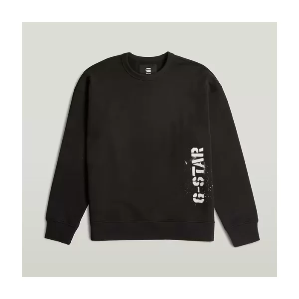 Αθλητικό T-shirt G-Star Raw SPRAYED 89 GR LOOSE R S