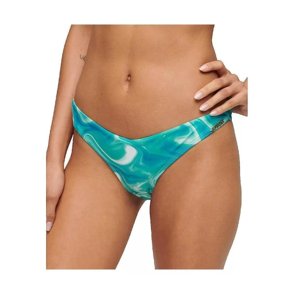 Μαγιό μόνο το πάνω ή κάτω μέρος Superdry Bas de bikini imprimé Cheeky