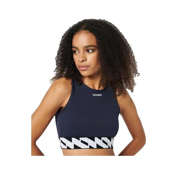 SUPERDRY Αθλητικά μπουστάκια Superdry Brassière Code Elastic Crop Top