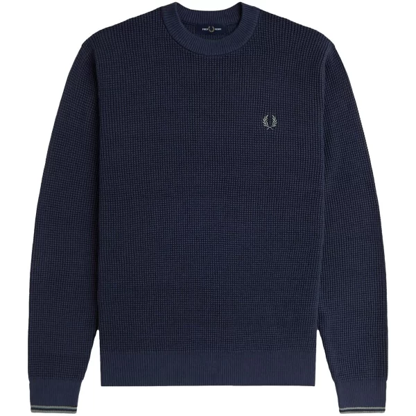 Αθλητικό T-shirt Fred Perry Fp Waffle Stitch Jumper