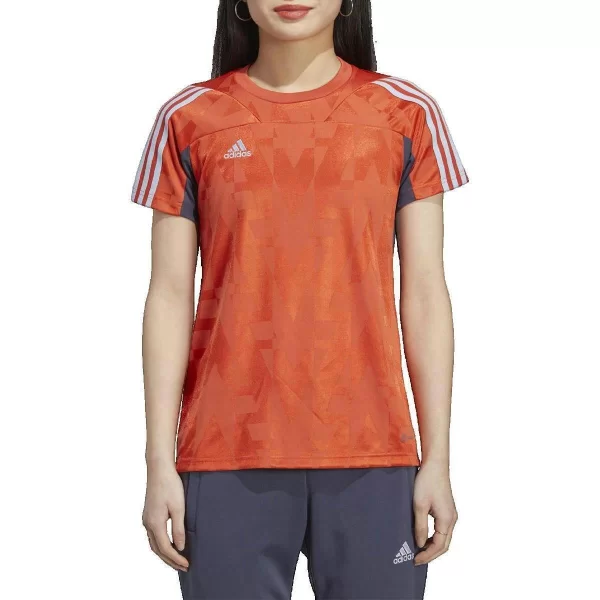 T-shirt με κοντά μανίκια adidas T-shirt Tiro orange