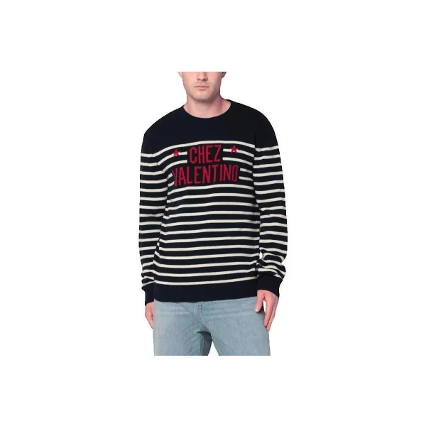 Πουλόβερ Valentino Bags Pull avec motif jacquard