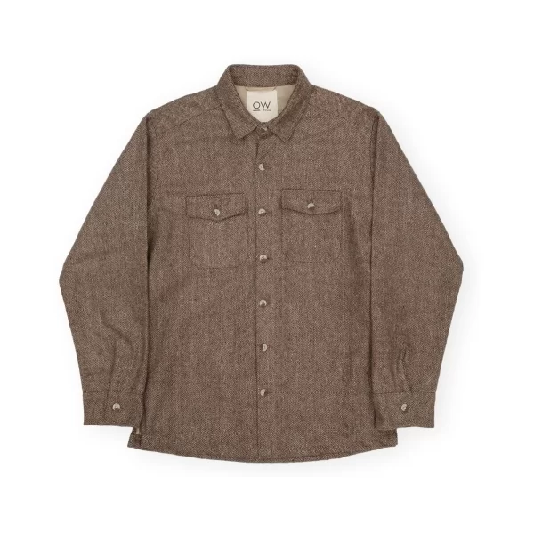 Otherwise Μπλουζάκια Otherwise Onyx Overshirt - Brown