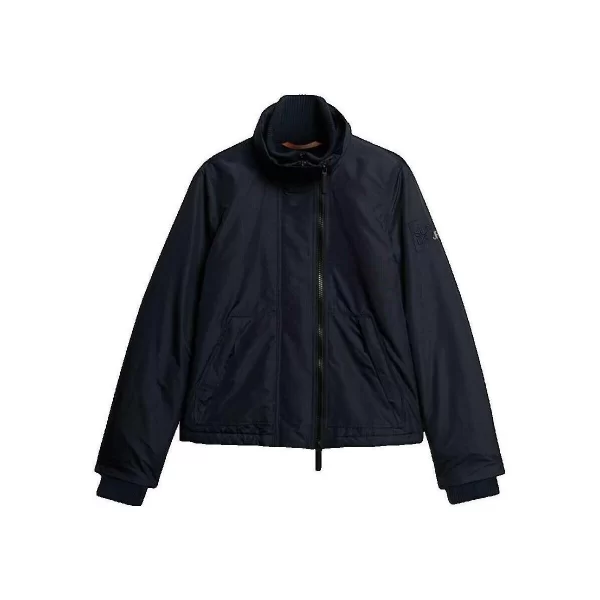 Μπουφάν Superdry Veste Coupe slim bleu marine