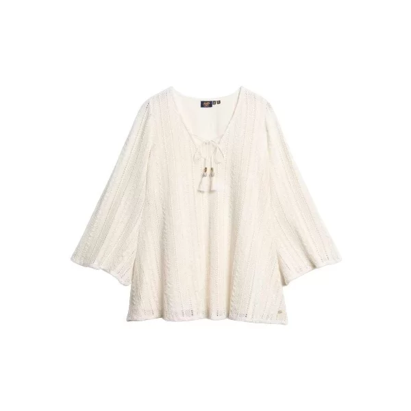 Κοντά Φορέματα Superdry Robe courte en dentelle Ibiza