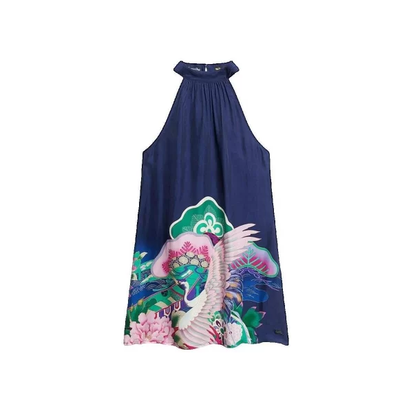 Κοντά Φορέματα Superdry Robe courte sans manches imprimée