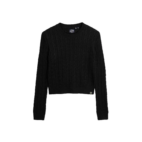 Πουλόβερ Superdry Pull Fitted Cable