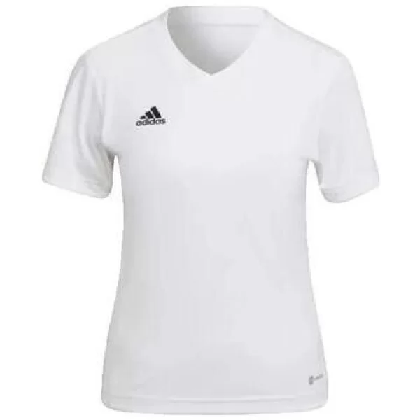 T-shirt με κοντά μανίκια adidas T-shirt Entrada 22 blanc femme