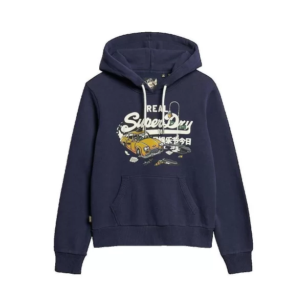 SUPERDRY T-shirt με κουκούλα Superdry Sweat à capuche New York Vl Graphic