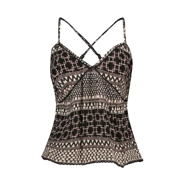 Μπλούζα Superdry Débardeur imprimé tissé sans manches