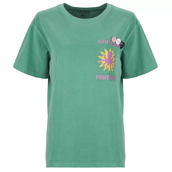 T-shirt με κοντά μανίκια Newtone AZUL TRUCKER