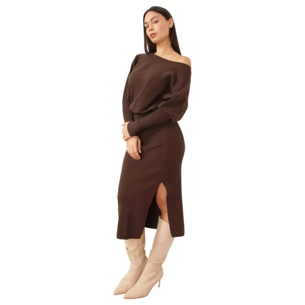 Μίντι φορέματα La Modeuse 77543_P183804