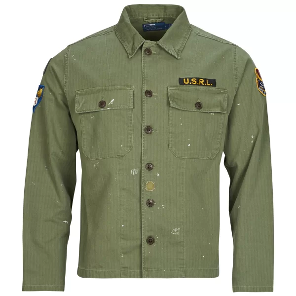 Μπλουζάκια Polo Ralph Lauren SURCHEMISE UTILITY JKT