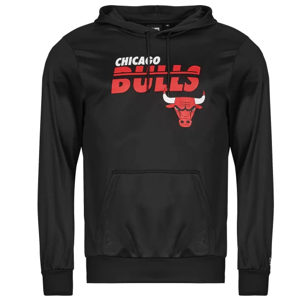 T-shirt με κουκούλα New-Era NBA ESSENTIALS HOODIE CHICAGO BULLS