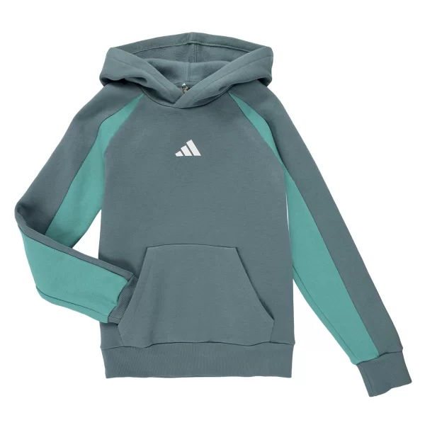 T-shirt με κουκούλα adidas Seasonal Essentials Colorblock Fleece Hoodie Kids