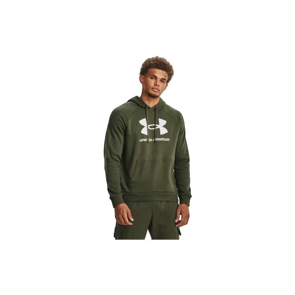 UNDER ARMOUR T-shirt με κουκούλα Under Armour Sweat-Shirt Ua Rival En Polaire Avec Logo