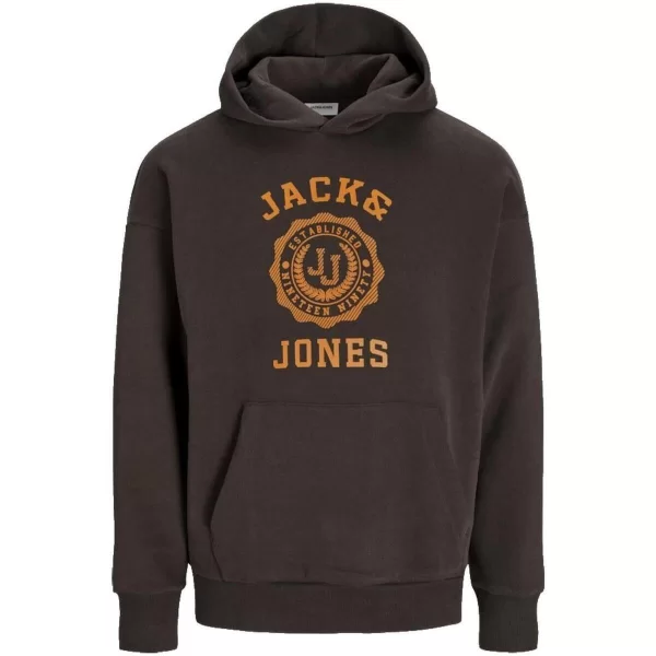 Jack & Jones T-shirt με κουκούλα Jack & Jones 12256815 mulch
