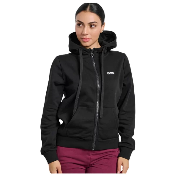 Bodytalk W Footer Brushed Fullzip Hoodie Black (1252-901822-00100)