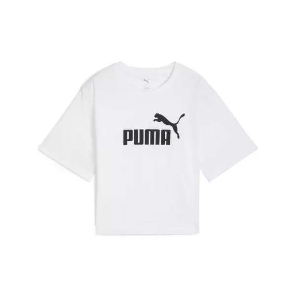 Puma W ESS Cropped No.1 Logo Relaxed Tee (684972-02)