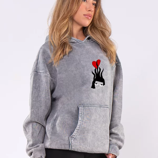 C1074 | Emotional Damage - Hoodie Γκρι C1074