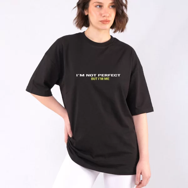 C1000 | I'm Not Perfect Μαύρο C1000