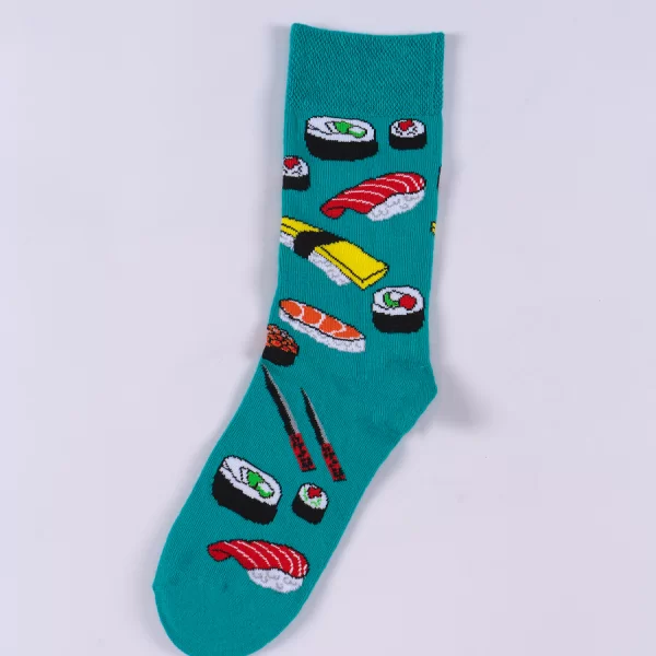 Socks273 | Sushi Τιρκουάζ Socks273