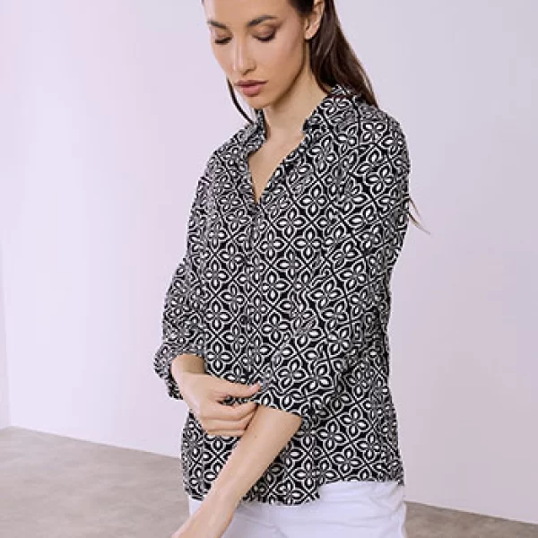 Πουκάμισο εμπριμέ SQ7616.3724+2