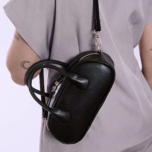 Τσάντα χειρός δερματίνης ματ SQ1019.A881+2