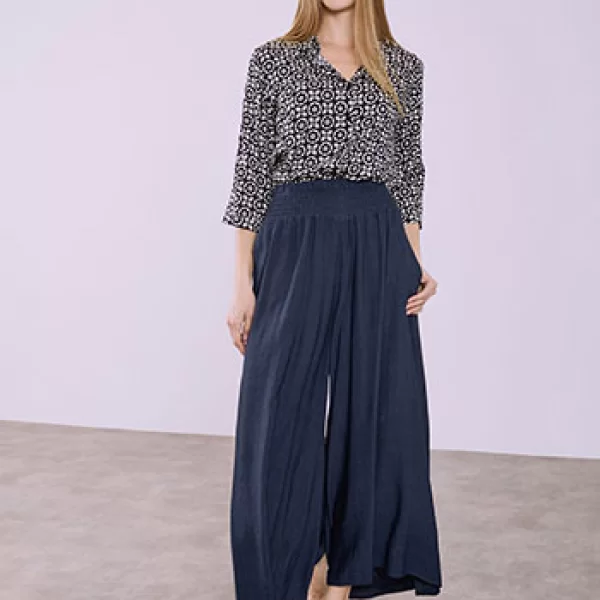 Παντελόνα με ελαστική μέση SQ7830.1201+2