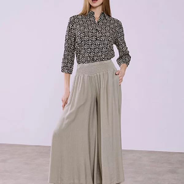 Παντελόνα με ελαστική μέση SQ7830.1201+4