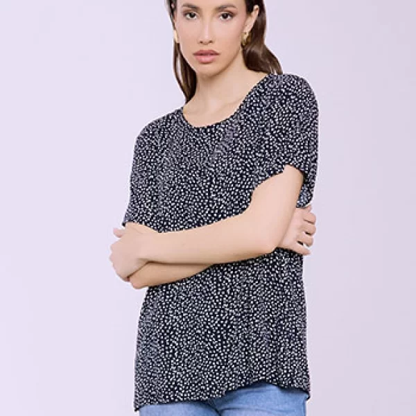 Μπλούζα εμπριμέ SQ7616.4054+3