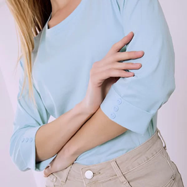 Μπλούζα με κουμπιά στο μανίκι SQ7616.4755+2