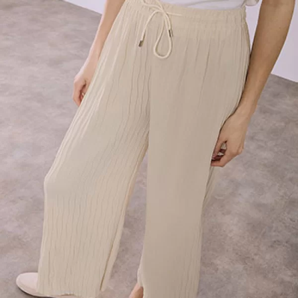 Παντελόνα με πλισέ λεπτομέρειες SQ1430.1458+6