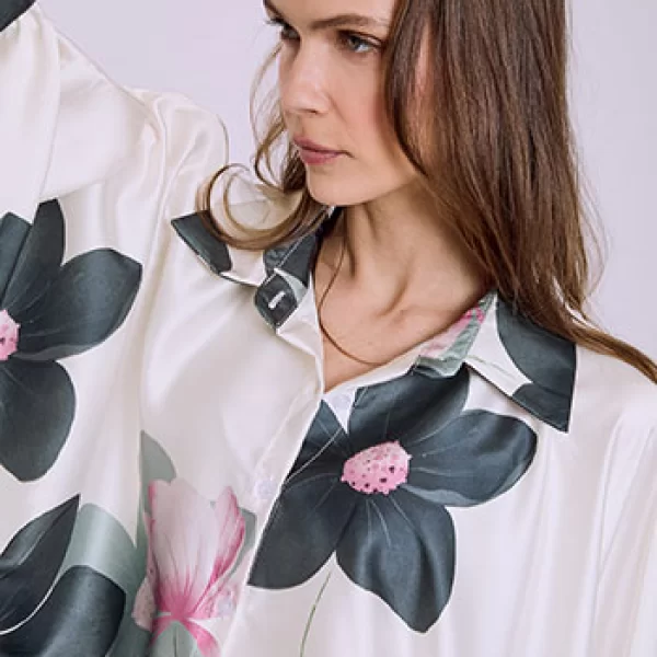 Celestino Πουκαμίσα oversized floral SQ7569.3195+1