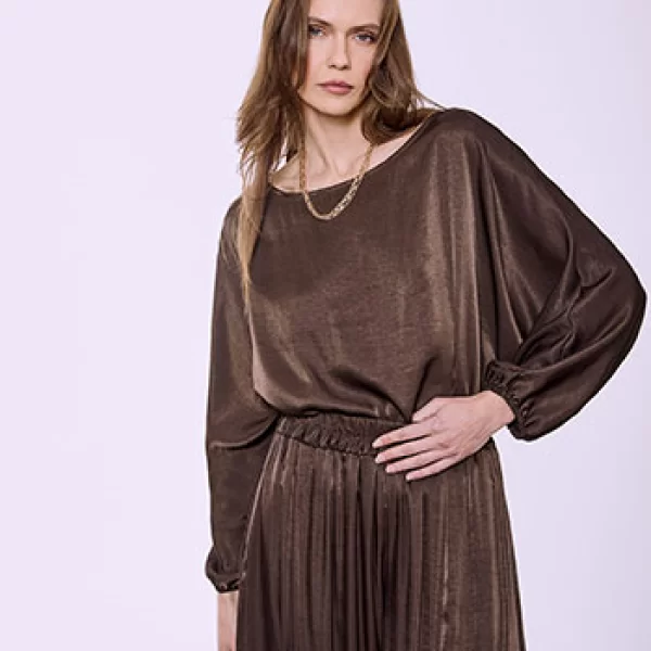 Μπλούζα σατέν SQ7732.4224+1